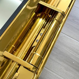 Hydraulic Roll Top Chaffing <strong>Buffet</strong> <strong>Server</strong> Food Warmer Stainless Steel Food Warmer 9L <strong>Rectangular</strong> Golden Chafing Dish - Product Image 5