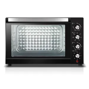 Haihua Rvs 100L Hoge Capaciteit Luxe Pizza Broodrooster Oven Huishoudelijke Restaurant Convectie Elektrische Oven