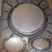 Özel SMC BMC Rögar Kalıbı Dayanıklı Yüksek Hassasiyetli Çelik Takım Parçaları Kanalizasyon Drenajı Yol İnşaatı FRP GRP Kompozit Motor