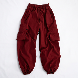 Unisex Windproof Breathable Plus Size <b>Waterproof</b> Printed Fleece Insulated Cargo Snowboard Ski Pants Customized 100% Polyester - Product Image 1