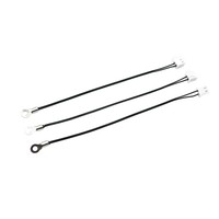 Longitud del Cable a medida Sensor de temperatura con cable Montaje en superficie Anillo Lug NTC Termistor 5K 10K 3950 Sondas de calor para motores eléctricos