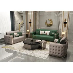 Luxury Sofa Sets Modern Simple Light Luxury Nordic Style Villa Living Room Furniture Combination Sofa Set