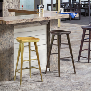 Nhà hàng thương mại hiện đại quầy quầy <span class=keywords><strong>bar</strong></span> ngoài trời ăn uống điều chỉnh hiện đại sang trọng thiết kế Bắc Âu thanh gỗ phân - Product Image 6