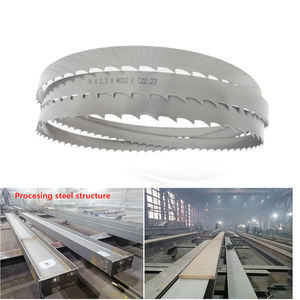 Cuchillas de sierra de cinta bimetálicas M51 M42 de grado industrial para corte de metal y madera, sierra de cinta multiusos para marcar y cortar alambre - Product Image 5