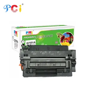 PCI kartrid Toner hitam kompatibel Q7551A Q7551 untuk hp LaserJet P3005 P3005d P3005n P3005dn Printer