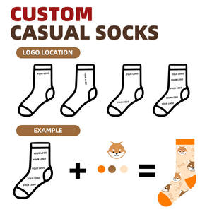 جوارب قطنية رياضية مضادة للبكتيريا 10A - مانعة للانزلاق بنقاط، بدون حد أدنى للطلب - Product Image 5