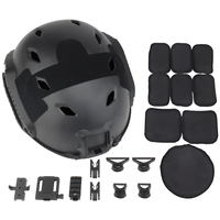 Casco rápido táctico estándar OEM ODM equipo de caza cascos de motocicleta deportivos de seguridad redondos