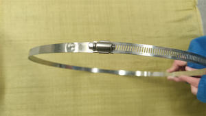 Morsetto di tenuta per tubo in acciaio inossidabile con connessione morbida in Silicone ad alta coppia per tubo flessibile per parti di macchine chimiche - Product Image 5