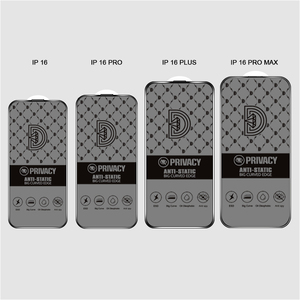 Dirigente per ordini diretti diamante dorato 9H ESD protezione dello schermo Privacy <span class=keywords><strong>pellicola</strong></span> in vetro temperato per <span class=keywords><strong>iPhone</strong></span> <span class=keywords><strong>12</strong></span> 16 Pro Max telefoni cellulari - Product Image 6