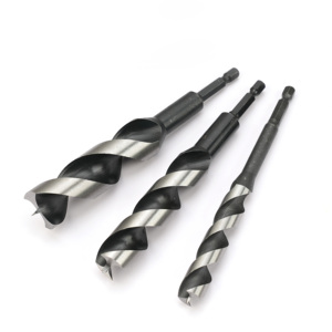 Brocas de Perforación de Metal de Acero 40CR de 230 mm de Longitud, Anti-Atascamiento, Cambio Rápido, Vástago Hexagonal, Acabado de Óxido Negro - Product Image 1