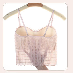卸売ナイトクラブ人気のセクシーな女性用ベストブラ取り外し可能なカップ通気性女性用ベスト - Product Image 1