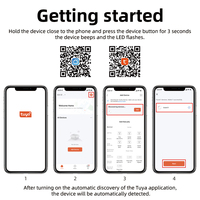 Balise intelligente Tuya Mini, localisateur de clés, traceur d'objets perdus, compatible avec iOS/Android