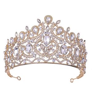 Multi Colors Hair Jewelry Accessories Crystal Rhinestone Pageant Prom <strong>Royal</strong> Women Wedding Bridal Crown <strong>Tiara</strong> - Product Image 2