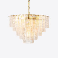 Luminaires suspendus modernes pour salon, chambre à coucher, chambre d'hôtel, éclairage décoratif de luxe, lustre en verre