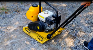 Compattatore a sabbia da 80kg compattatore a piastra reversibile per compattatore a terra vibrante con motore a benzina - Product Image 3