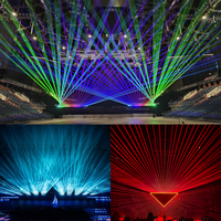 Projecteur laser d'animation à 6 têtes, IP65 étanche, éclairage de scène DJ disco, bar, club, effet lumineux de fête avec DMX 512