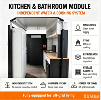 Nouvelle Arrivée : Mobilier Modulaire pour Camper Van, Conversion de Fourgonnette en Camping-Car, Meubles Personnalisés pour Vanlife, Wohnmobil