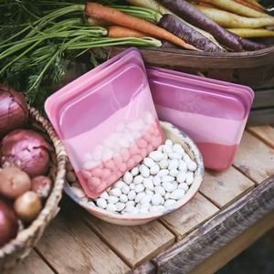 Sac de conservation alimentaire en silicone réutilisable, sans BPA, étanche, pour sandwichs, avec système de vide - Product Image 4