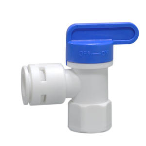 Válvula de bola para tanque de presión de purificador de agua, rosca interna de 2 puntos, conexión rápida de 3 puntos para uso doméstico, comercial y en la cocina. - Product Image 2
