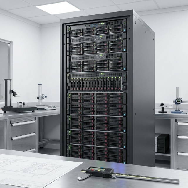 Data Center Server Rack Open Frame Enclosed Metal Cabinet for IT Equipment Housing Made in China