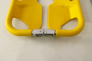 Camilla de cuchara de plástico desmontable Diseño ajustable plegable ligero directo de fábrica para transferencia de pacientes - Product Image 3