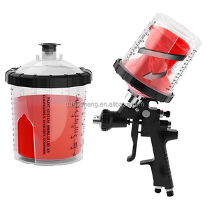 Kit de gobelets jetables pour mélange de <span class=keywords><strong>peinture</strong></span> avec échelle graduée pour <span class=keywords><strong>pistolet</strong></span> de pulvérisation, idéal pour la retouche automobile et la <span class=keywords><strong>peinture</strong></span> de carrosserie - Product Image 3