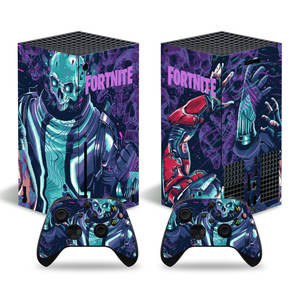 Autocollant décoratif en vinyle, couverture de protection en vinyle, pour Console <span class=keywords><strong>Xbox</strong></span> <span class=keywords><strong>X</strong></span> et manette, Style mural - Product Image 3