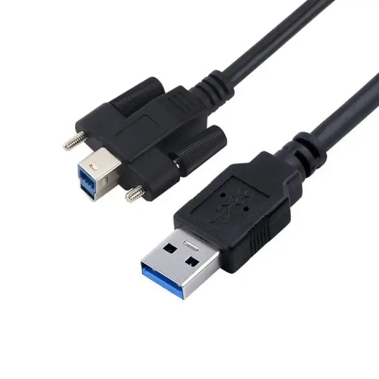 Factory Standard USB 3.0 AM To BM Cable USB3.0 A Male To USB B Male Printer Cable For Hard Disk Drive Scanner Monitor
