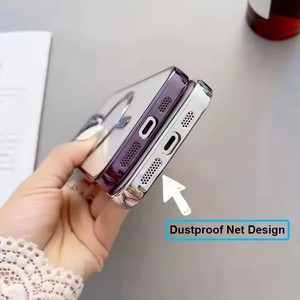 Custodia per telefono cellulare magnetica in Silicone morbido di lusso per <span class=keywords><strong>Samsung</strong></span> Galaxy <span class=keywords><strong>S23</strong></span> S22 S24 S24 Ultra Plus 5G - Product Image 4