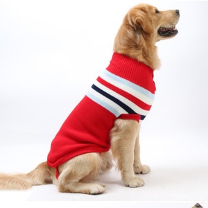Maglione Natalizio Classico Caldo e Morbido per Cani di Taglia Grande, Cappotto Lavorato a Maglia per Autunno e Inverno - Product Image 3