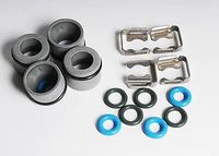 New Auto Parts 217-2762 Fuel Injector 12593747 12602543 2.4L Automotive Engine System Repair Kit Gasket for Chevrolet for