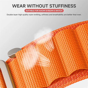 สายรัดข้อมือไนลอนแบบสปอร์ตขนาด 22 มม. สำหรับนาฬิกา <span class=keywords><strong>Xiaomi</strong></span> Watch <span class=keywords><strong>5</strong></span> - Product Image 4