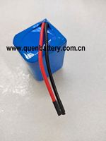 Drones RC FPV UAV QB 4S 18650 4200mAh 14.4V certifiés KC/CE, charge 0.5C/100%, décharge 15A, garantie 6 mois, batterie 500 cycles