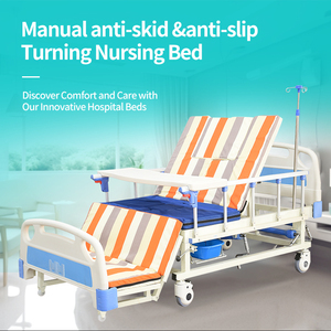 フルカーブ滑り止めモダン注入看護ユニット-手動反転式医療ベッド（滑り止め付き） - Product Image 6