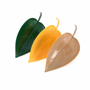 Entonnoir d'<span class=keywords><strong>arrosage</strong></span> créatif en forme de feuille moulé par injection, outil d'irrigation goutte à goutte pour plantes en pot, vente chaude - Product Image 1