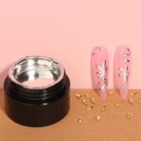 GEL DE PEINTURE MÉTALLIQUE 1 KG Logo Personnalisé Marque Privée Nail Art 3D Métal Gaufrage Peinture Gel Vernis