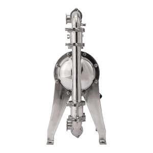 Bomba Neumática Sanitaria GODO QBW3-40 de Doble Diafragma, Bombas de Grado Alimenticio Operadas por Aire Comprimido para la Industria - Product Image 3