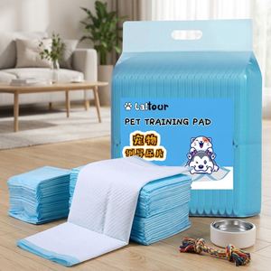 Emballage personnalisé, coussinets absorbants jetables en charbon de bambou pour animaux de compagnie, 33*45, pour petits animaux - Product Image 6