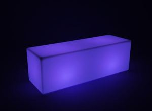 <span class=keywords><strong>Banco</strong></span> Cubo LED RGB Iluminado de Plástico Moderno para Muebles de <span class=keywords><strong>Bar</strong></span>, Hotel y Dormitorio - Product Image 5