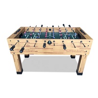 Table de baby-foot d'intérieur pleine grandeur de 54 pouces pour salle de jeux familiale à domicile, taille standard