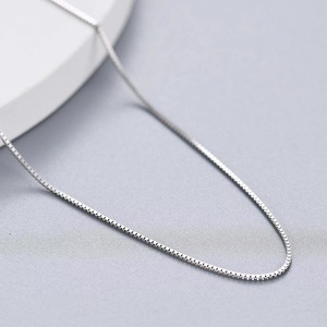 เครื่องประดับสร้อยคอโซ่เงินแบบบิดเกลียวทำจากเงิน925 - Product Image 3