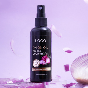 Etiqueta privada Cuidado del cabello Anti pérdida Aceite para el crecimiento del cabello Romero Cebolla roja para la pérdida del cabello Nutritivo Fortalecimiento Reparación Aceite para el cuero cabelludo - Product Image 1