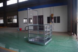 מלגזה עבודה פלטפורמה wp25 כלוב חכות בטיחות עבור הרמת כוח אדם כבד מלגזה פלטפורמה גישה - Product Image 4