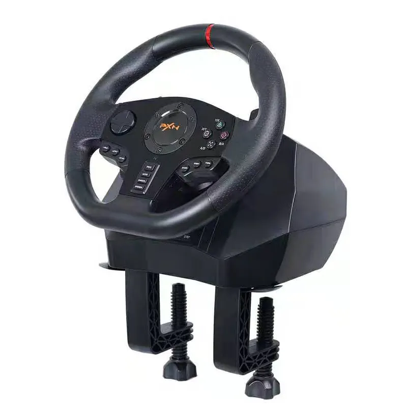 PXN V900 Race Gaming Simulator, Racing Steering Wheel with Big Size Pedals for PS4, PS3, XBOX ONE&series, SWITCH