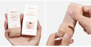 Base de Maquillaje en Barra con Brocha Integrada, 5 Colores, Acabado Mate, Suave, Corrector, Contorno, Iluminador, Multiusos - Product Image 2