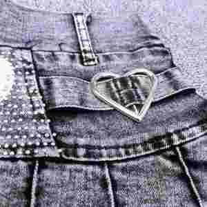 Conjuntos de Ropa de Boutique para Niñas de Diseño Profesional, Traje de Mezclilla para Niñas, Verano 2022 - Product Image 2