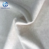 Tissu composite double couche 3% laine 4% acétate 61% polyester 32% viscose absorbant l'humidité respirant résistant aux plis doux