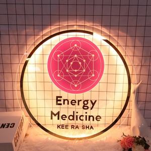 LE Customized Logo for Salon Shop Beauty Salon Business Acrylic Luminous Patch Outdoor Advertising LED Neon Lights - Product Image 3