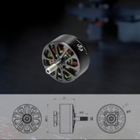 Moteur Brushless Flashhobby A3110 900KV 3-6S 12N14P à Couple Élevé pour Drone RC FPV de Course, Avion et Multicoptère avec Hélice de 9-10 Pouces