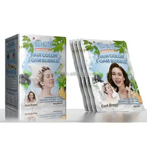 Halal Certificate PPD Free Professional Safe Hair color Shampoo For Covering Grey Hair original factory wholesale supplier OEM